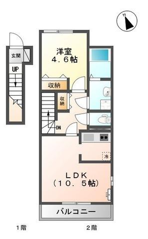 サンモールひえづB棟