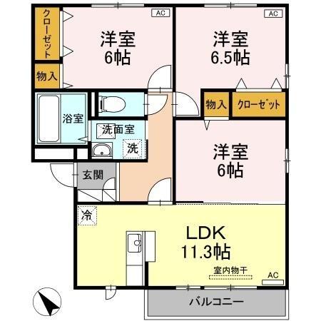 リビングタウン両三柳　A棟