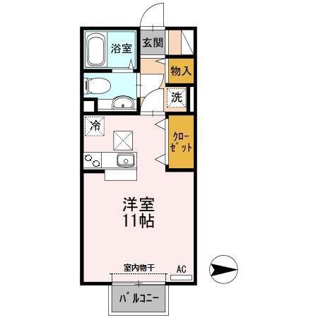 松江市黒田町のアパート