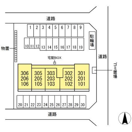 松江市西津田３丁目のアパート