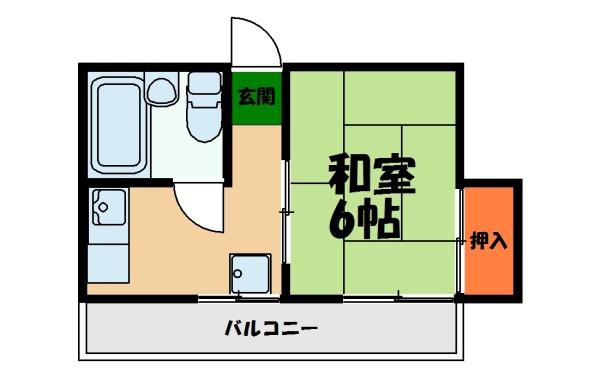 松江市学園２丁目のアパート
