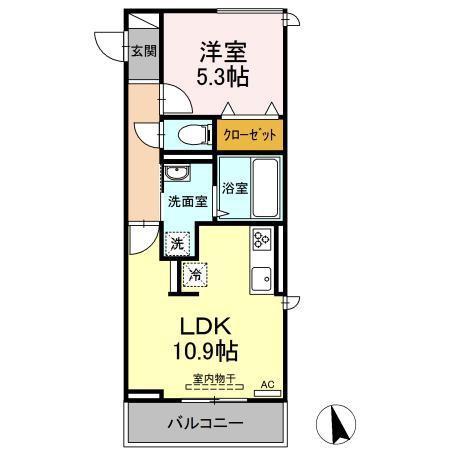 松江市東朝日町のアパート