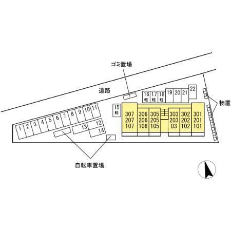 松江市東朝日町のアパート