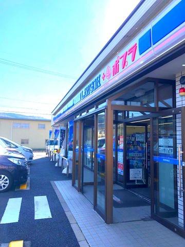 松江市玉湯町湯町のアパート(ローソン・ポプラ松江玉湯店)