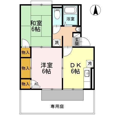 松江市学園南１丁目のアパート