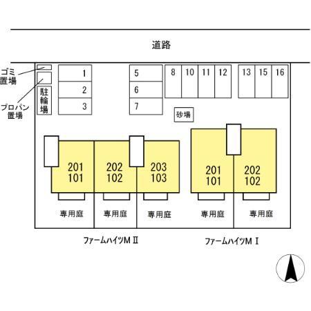 松江市学園南１丁目のアパート