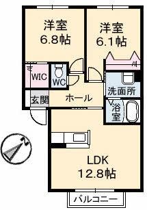 松江市古志原３丁目のアパート