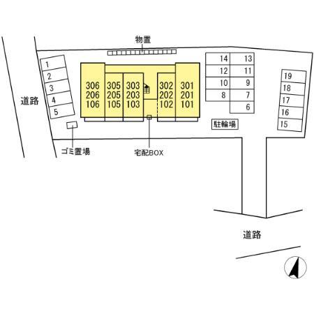 松江市浜乃木１丁目のアパート