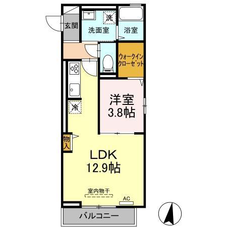 松江市浜乃木１丁目のアパート