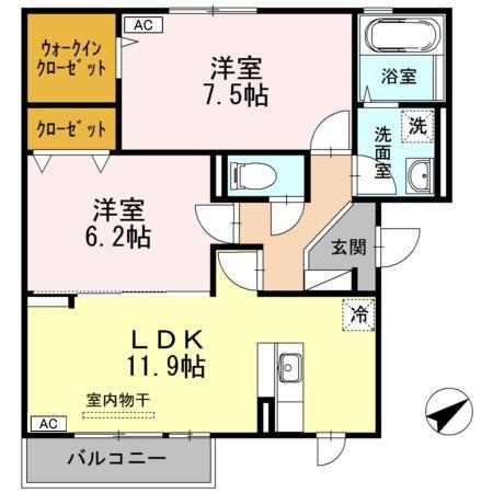 松江市東出雲町意宇東２丁目のアパート
