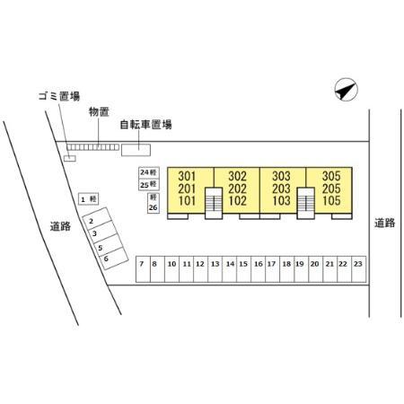 松江市東出雲町意宇東２丁目のアパート