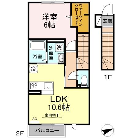 松江市南田町のアパート