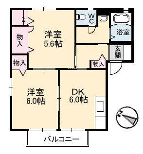 松江市国屋町のアパート