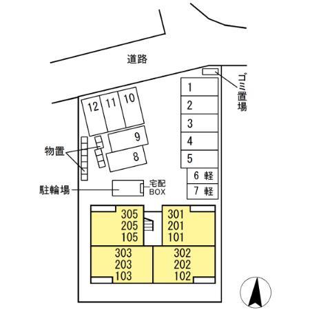 松江市西津田４丁目のアパート
