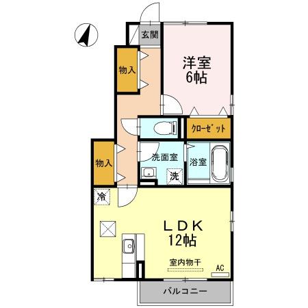 松江市西川津町のアパート