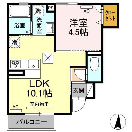 松江市雑賀町のアパート
