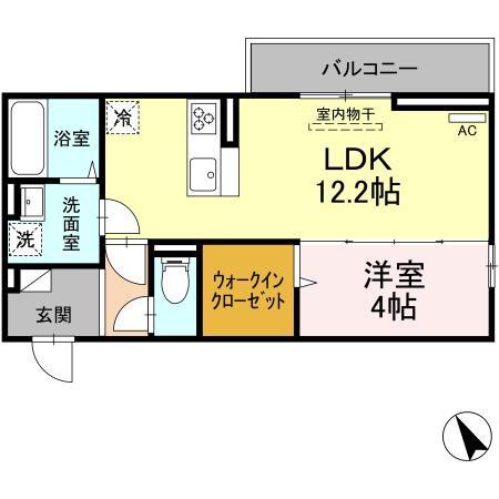 松江市西津田６丁目のアパート