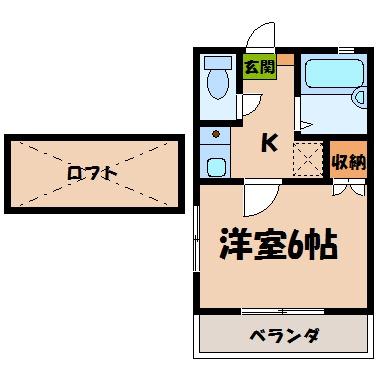 松江市浜乃木１丁目のアパート