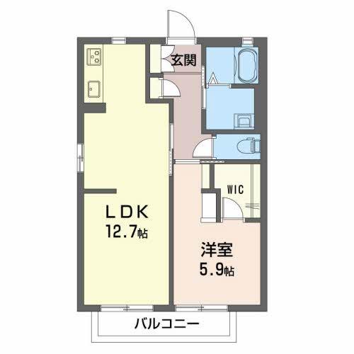 松江市乃木福富町のアパート