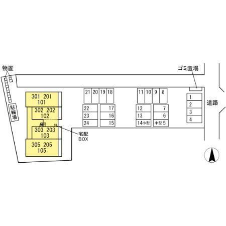 松江市東津田町のアパート
