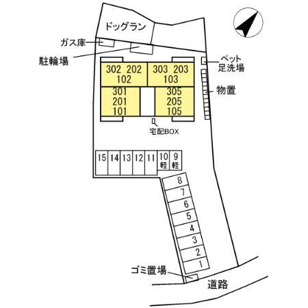 松江市上乃木４丁目のアパート