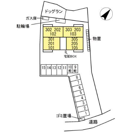 松江市上乃木４丁目のアパート