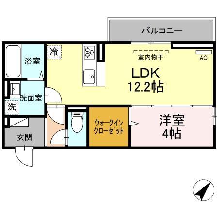 松江市上乃木４丁目のアパート