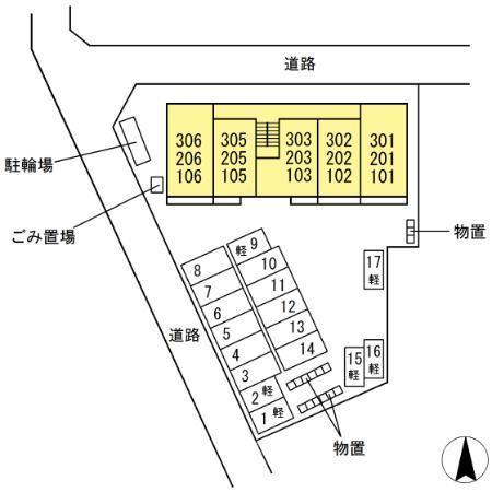 松江市西津田６丁目のアパート