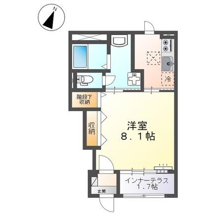 松江市東出雲町揖屋のアパート