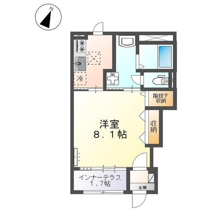 松江市東出雲町揖屋のアパート