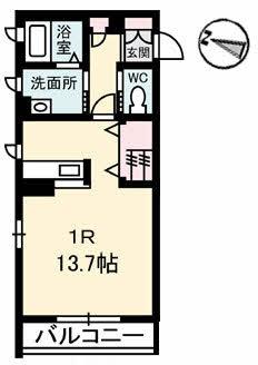 松江市西津田１丁目のアパート