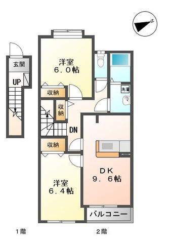 松江市東津田町のアパート