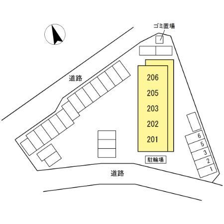 松江市菅田町のアパート
