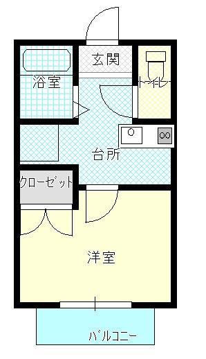 松江市上乃木３丁目のアパート