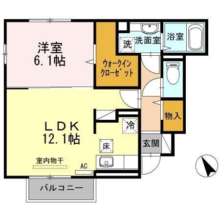 安来市飯島町のアパート