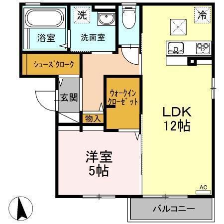 松江市西川津町のアパート