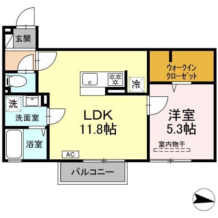松江市古志原３丁目のアパート