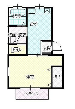 松江市西川津町のアパート