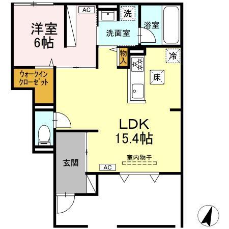 松江市奥谷町のアパート