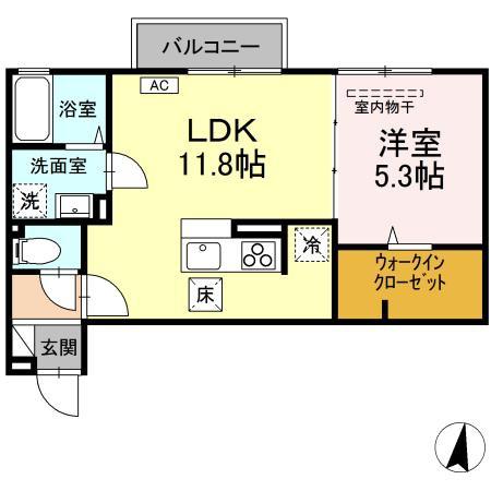 松江市古志原２丁目のアパート