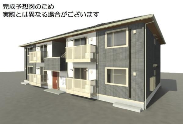 松江市古志原２丁目のアパート