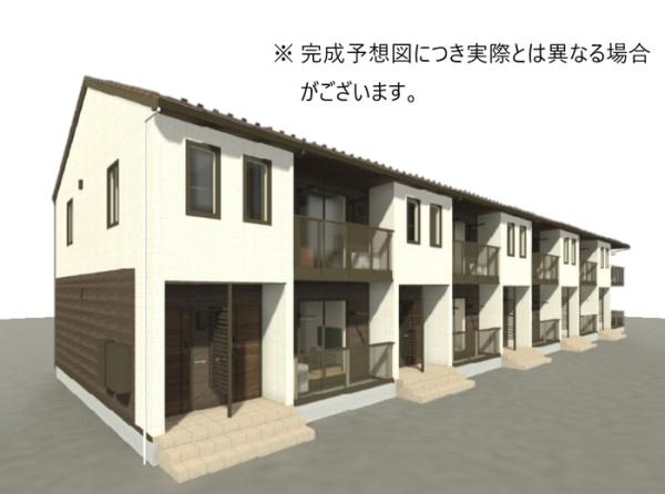 松江市東津田町のアパート