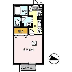 松江市西川津町のアパート
