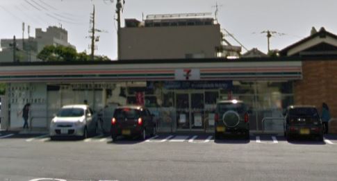 松江市北田町のアパート(セブンイレブン松江北田町西店)
