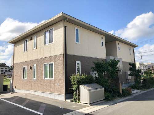 松江市春日町のアパート