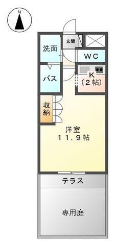 松江市東出雲町意宇南６丁目のアパート