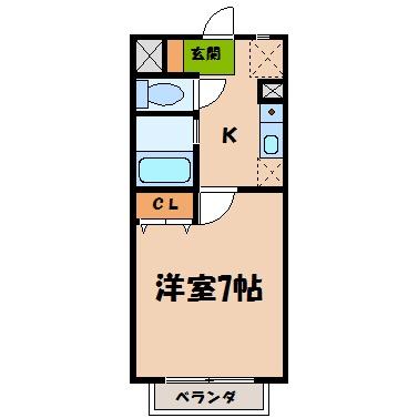 松江市西川津町のアパート
