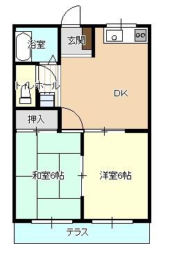 松江市西津田４丁目のアパート