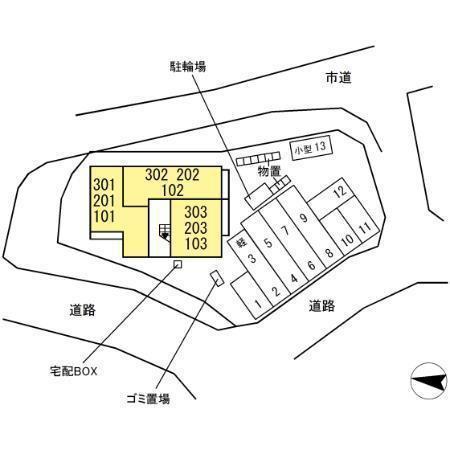 松江市雑賀町のアパート
