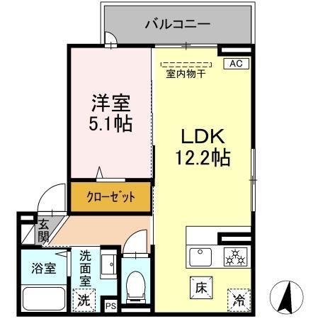 松江市横浜町のアパート